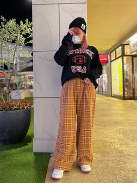 Reinaさん(レディース・155cm)の冬コーディネート