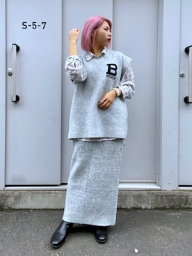 「AVIREX DEPOT」｜Reinaさん（レディース・155cm）の秋コーディネート