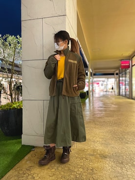 Reinaさん（レディース・155cm）の秋コーディネート