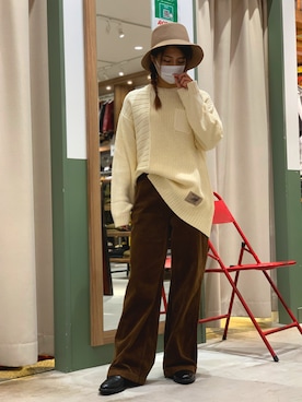 Reinaさん（レディース・155cm）の秋コーディネート