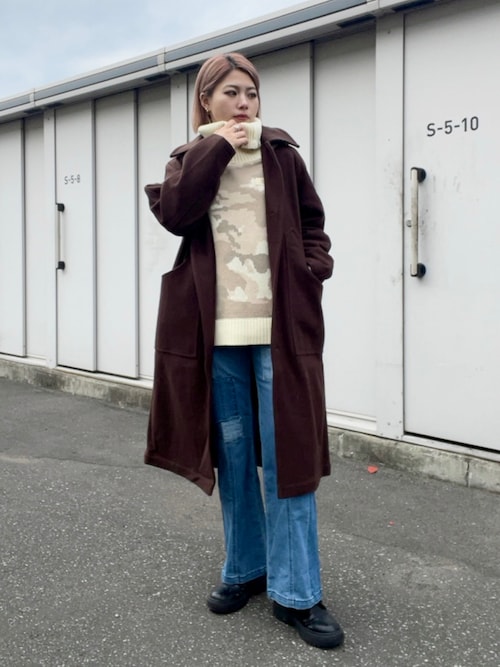 AVIREX コート アウター ITALY NAVY LONG COAT/ イタリー