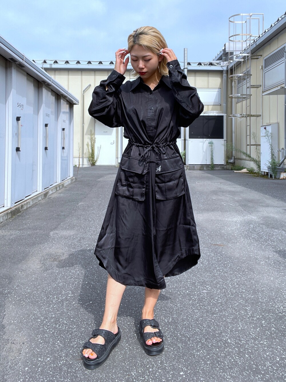 90s FLAXフラックス チェック ワンピース 高級リトアニア製 ヴィンテージ 90s FLAXフラックス チェック ワンピース 高級リトアニア製