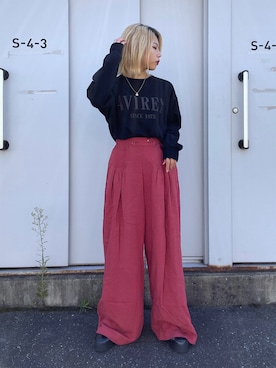 Reinaさん（レディース・155cm）の秋コーディネート