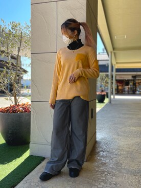 Reinaさん（レディース・155cm）の冬コーディネート