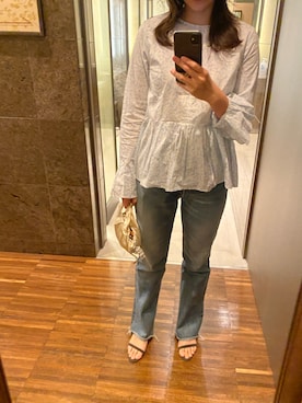 「MACPHEE（マカフィー）のアイテム」を使った、Ｋaさん（レディース・162cm）の春コーディネート