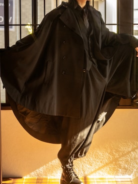 「Ground Y（グラウンドワイ）のアイテム」を使った、くらさん（メンズ・171cm）の夏コーディネート