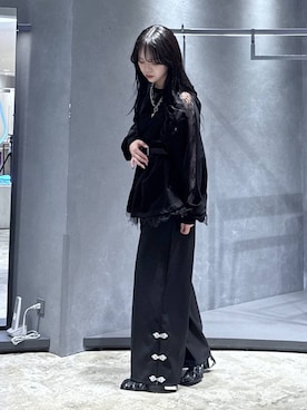 佐藤静香さん（レディース・159cm）の冬コーディネート