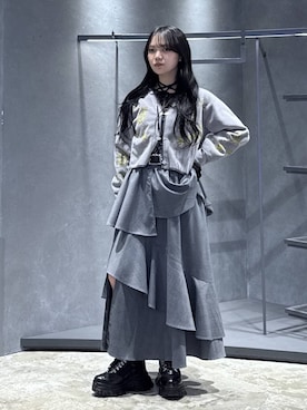 佐藤静香さん(レディース・159cm)の冬コーディネート