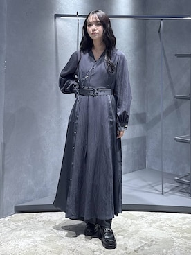 佐藤静香さん(レディース・159cm)の秋コーディネート