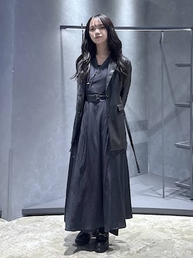 佐藤静香さん(レディース・159cm)の秋コーディネート