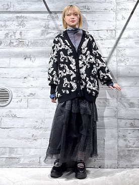 佐藤静香さん（レディース・159cm）の冬コーディネート