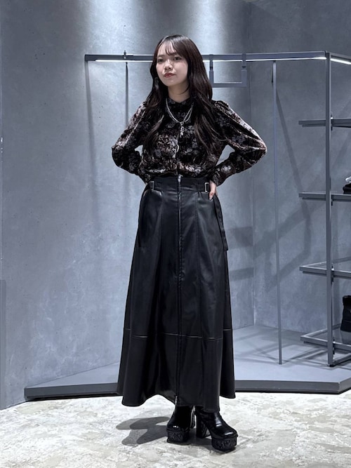 2WAYベロアガラブラウス(HARE)（シャツ/ブラウス）｜HARE（ハレ）の