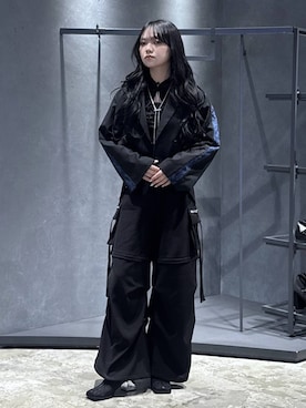 佐藤静香さん(レディース・159cm)の冬コーディネート