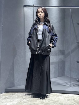 佐藤静香さん(レディース・159cm)の秋コーディネート