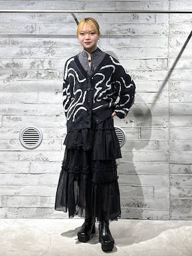 佐藤静香さん(レディース・159cm)の秋コーディネート