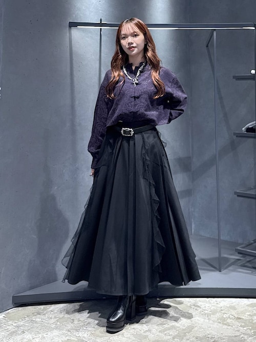 セール】【YUMA TAKAHASHI×HARE】MIXフレアスカート（スカート）｜HARE