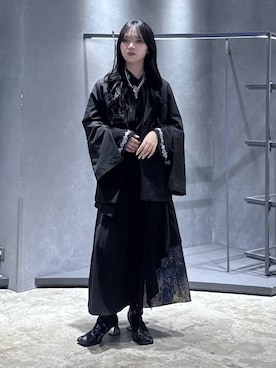 佐藤静香さん(レディース・159cm)の冬コーディネート