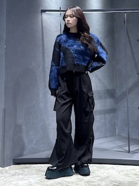 「HARE」｜佐藤静香さん（レディース・159cm）の秋コーディネート