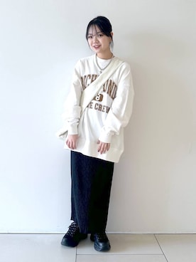 佐藤静香さん（レディース・159cm）の春コーディネート