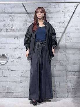 佐藤静香さん(レディース・159cm)の夏コーディネート