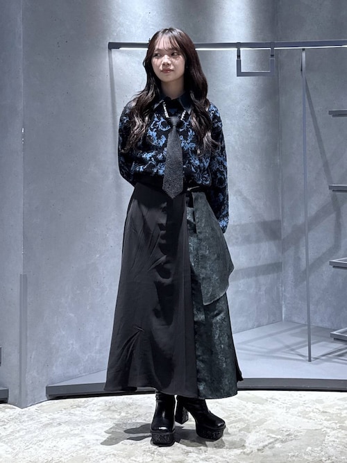 HARE ジャガードスカート アートジャガード2WAYスカート(HARE)（スカート）｜HARE（ハレ）の