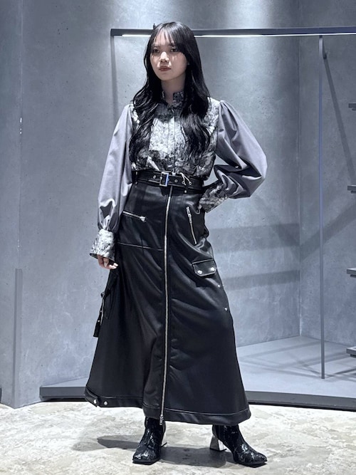 セール】ライダースライクスカート(HARE)（スカート）｜HARE（ハレ）の