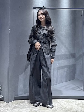 「HARE（ハレ）のアイテム（その他パンツ）」を使った、佐藤静香さん（レディース・159cm・20代）の秋コーディネート