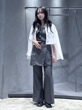 佐藤静香さん（レディース・159cm）の冬コーディネート