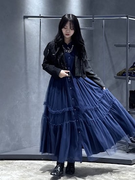 佐藤静香さん（レディース・159cm）の冬コーディネート