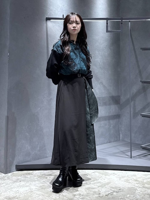 ガラソールチャンキーブーツ(HARE)