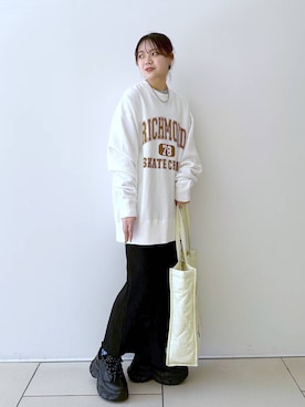 佐藤静香さん（レディース・159cm）の春コーディネート