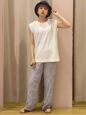 ちあきさん（レディース・154cm）の夏コーディネート