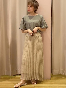 ちあきさん（レディース・154cm）の夏コーディネート