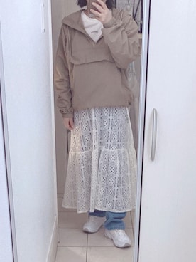 Rさん（レディース・152cm）の春コーディネート