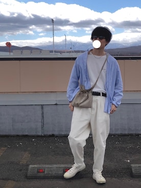 のりじさん（メンズ・172cm）の春コーディネート