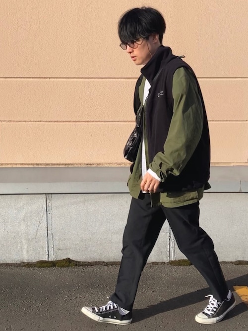 のりじ ユニクロのパンツを使ったコーディネート Wear