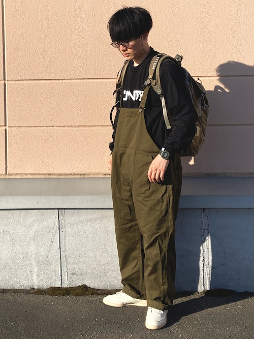 のりじ Kutirのサロペット オーバーオールを使ったコーディネート Wear