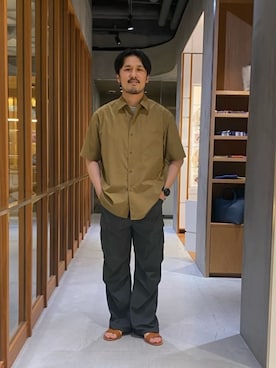 藤高 尚徳さん(メンズ・175cm)の夏コーディネート