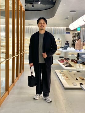 「UNITED ARROWS（ユナイテッドアローズ）のアイテム」を使った、藤高 尚徳さん（メンズ・175cm）の夏コーディネート