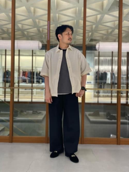 UNITED ARROWS｜<LOEFF>ウール ギャバ ワイド パンツ MEN'S
