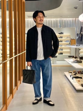 藤高 尚徳さん（メンズ・175cm）の秋コーディネート