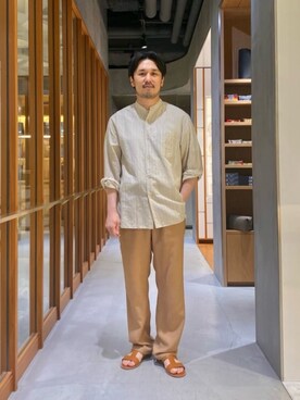 藤高 尚徳さん(メンズ・175cm)の夏コーディネート