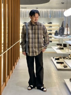 藤高 尚徳さん（メンズ・175cm）の秋コーディネート