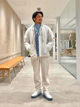 「アイテム（アウトドア/スポーツ）」を使った、藤高 尚徳さん（メンズ・175cm）の秋コーディネート