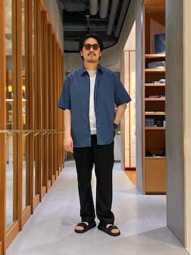 藤高 尚徳さん（メンズ・175cm）の夏コーディネート