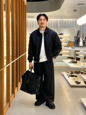 藤高 尚徳さん（メンズ・175cm）の秋コーディネート