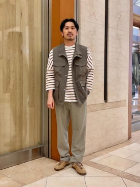 藤高 尚徳さん(メンズ・175cm)の春コーディネート