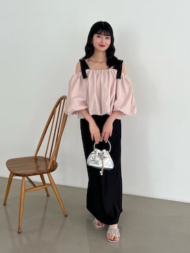 「アイテム（メイクアップ）」を使った、Lejaさん（レディース・158cm）の夏コーディネート