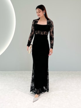 「結婚式」｜Lejaさん（レディース・163cm）の夏コーディネート