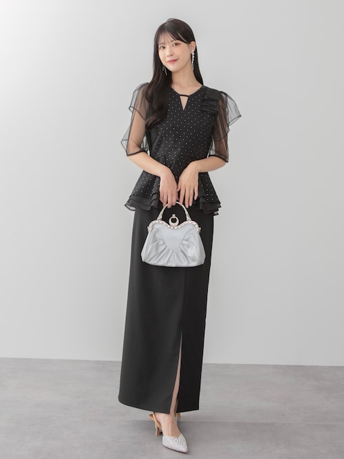 leja オケージョンワンピース Lejaのワンピース/ドレスを使ったコーディネート(ZOZOTOWN Yahoo!店